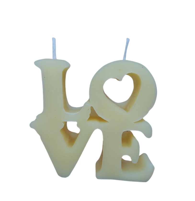 LOVE candle