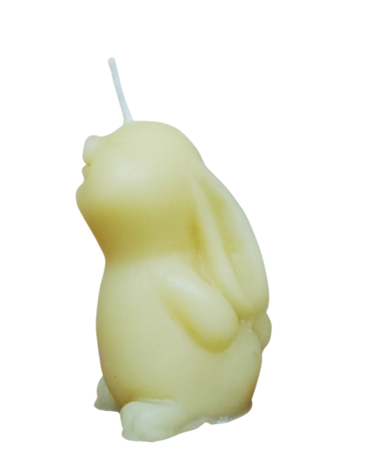 Easter bunny candle