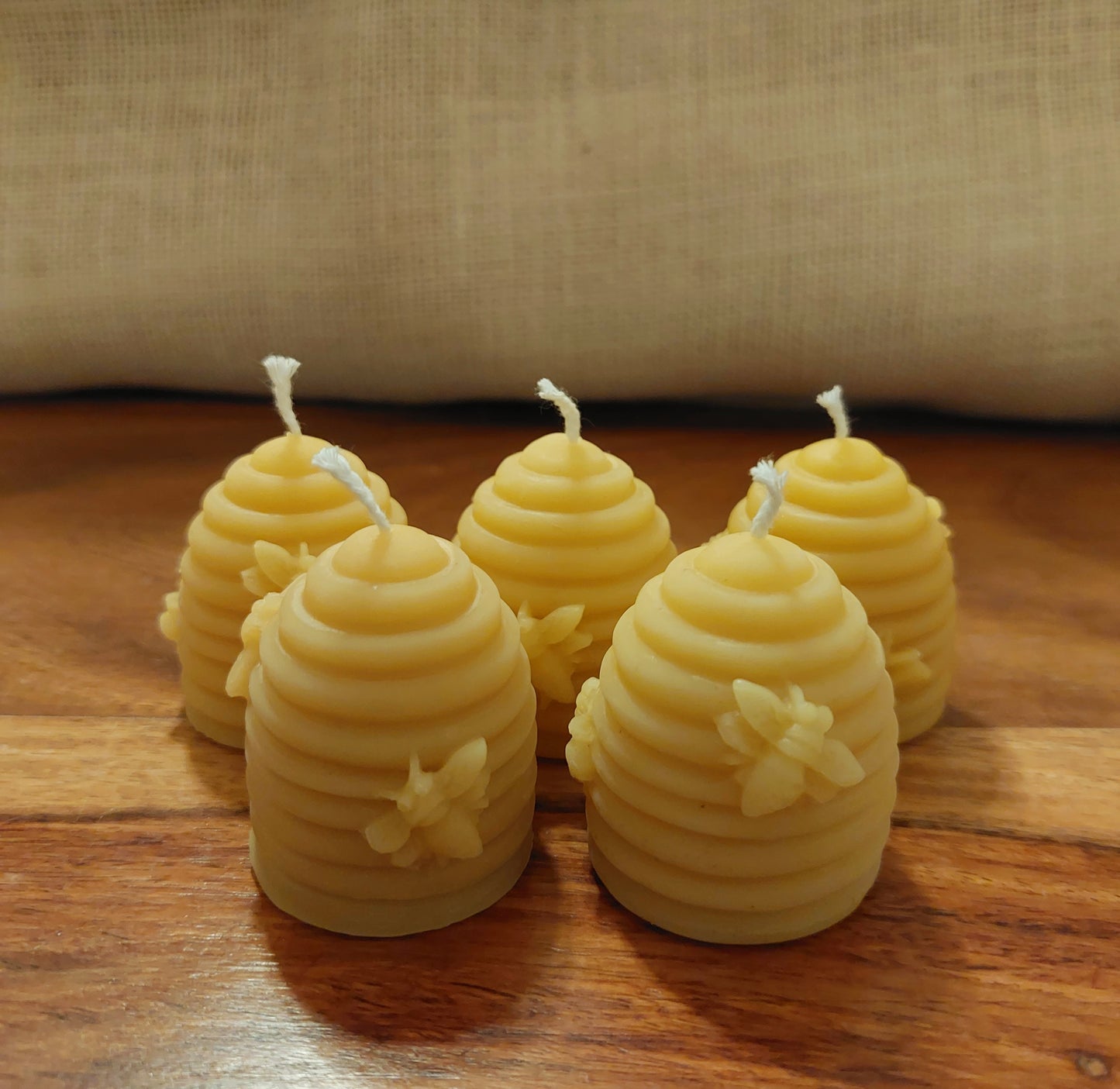 Beehive candle